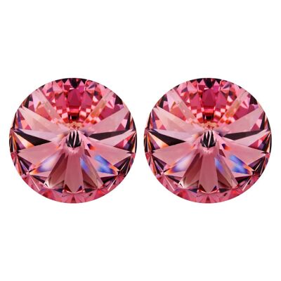 Ear studs Leander with premium crystal from Soul Collection in rose