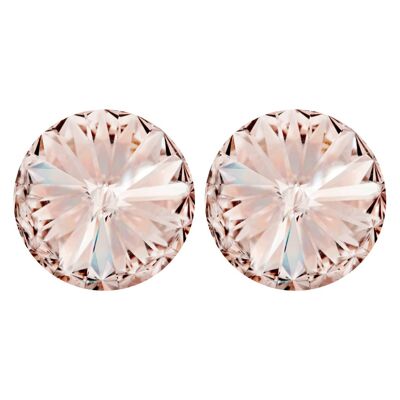 Ear studs Leander with Premium Crystal from Soul Collection in Silk