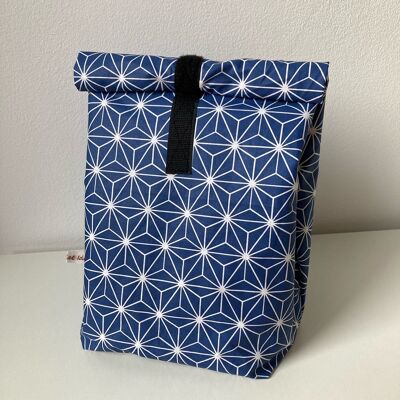 Lunch Bag - Italian Edition - Blue Geometric