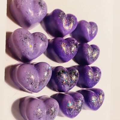 Wax Melt Heart Shapes (Pack of 5) , Electrify