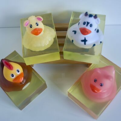 Farm animal duck soap