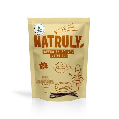 Oatmeal 1k powder Vanilla | ORGANIC
