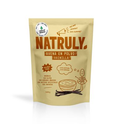 Oatmeal 500g powder Vanilla | ORGANIC - NEW