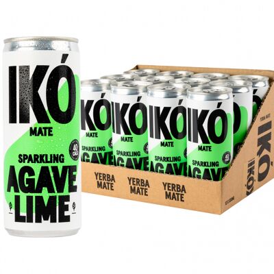 IKÓ Mate - Agave & Lime - 12 x 250ml