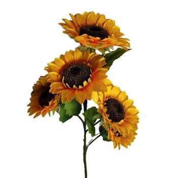 Tournesols Artificiels à Longue Tige 62x17 3