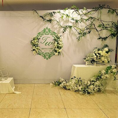 Artificial Wisteria Bean Curd Vine Flower Rattan