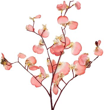Tige de fleur artificielle d'orchidée paon dansant 1