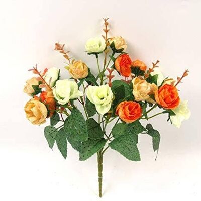 Ramo de rosas de diamantes flores artificiales