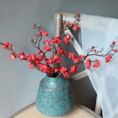 Fabrik-Großhandelskünstliche Blume-chinesische Pflaumen-Blüte
