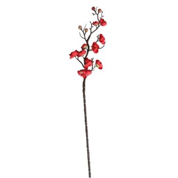 Usine de gros de fleurs artificielles fleur de prunier chinois 2
