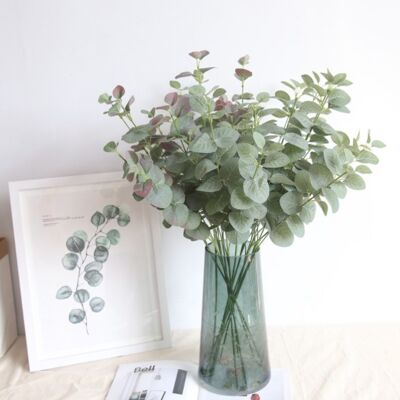 INS Nordic Eucalyptus Money Leaf Fleur Artificielle