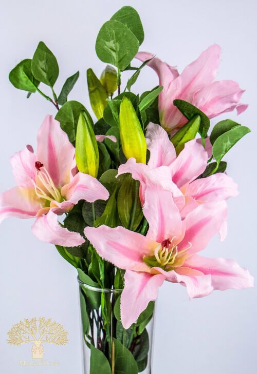 Single Stem Lily Artificial Flower