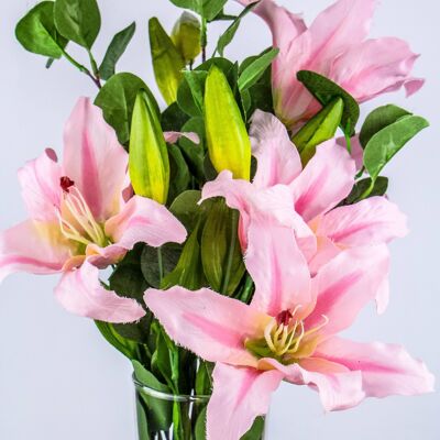 Fiore artificiale di giglio a stelo singolo