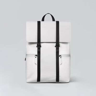 Gaston Luga Spläsh 13" Waterproof Backpack-White-Black