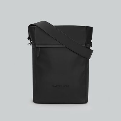 Gaston Luga Tåte 2-in-1 Shoulder Tote and Backpack-Black