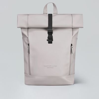 Gaston Luga Rullen Roll Top Backpack-Taupe-Black