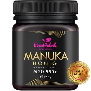Miel de Manuka MGO 550+, 250g, ORIGINAL de Nouvelle-Zélande 1