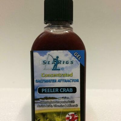 Peeler Crab Saltwater Concentrated Attractor Gel 50ml - Ragworm