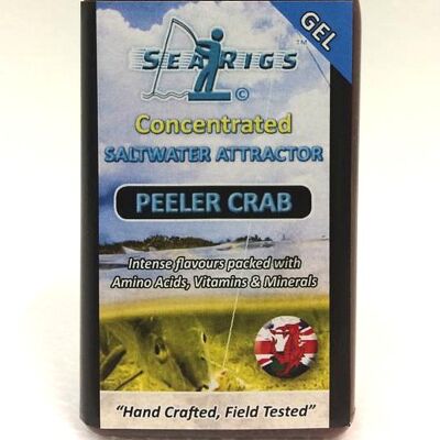 Saltwater Concentrated Attractor Gel - Liquid Sea Fishing Bait Flavours - WILD SALMON - 50ml