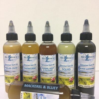 Extracted Bait Oils 60ml / 120ml / 250ml / 500ml - 60ml sample - Hermit Crab