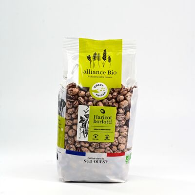 Alubias borlotti orgánicas francesas – 500g