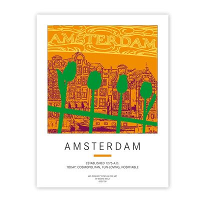 Affiche d'Amsterdam