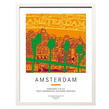 Affiche d'Amsterdam 3