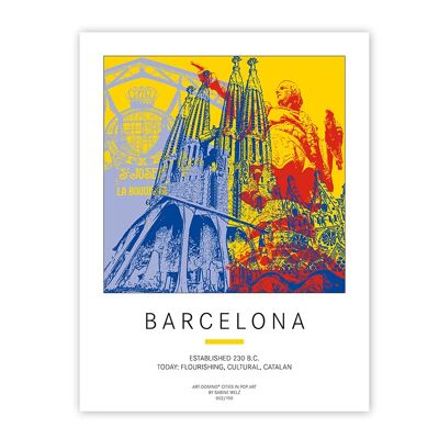 Affiche de Barcelone