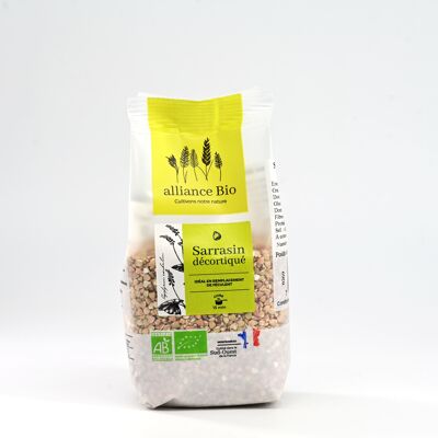 Organic peeled buckwheat France - 250g