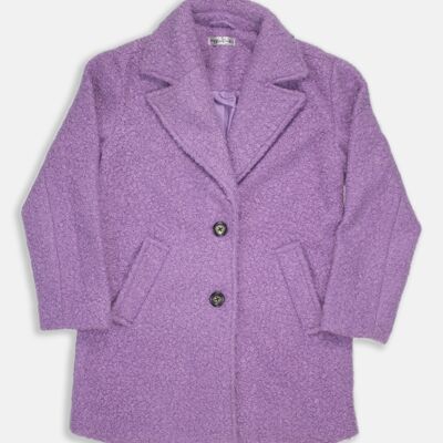 Cappotto junior lilla