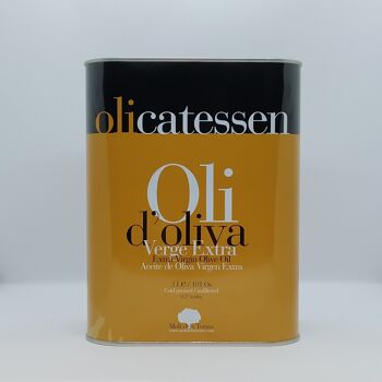 Huile d'Olive Extra Vierge Olicatessen 100% Arbequine 3L