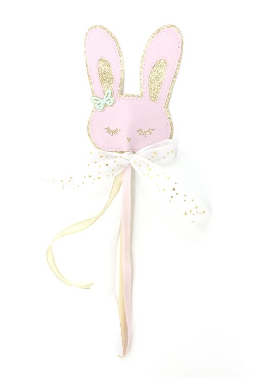 Baguette magique lapin rose