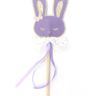 Purple Rabbit Magic Wand