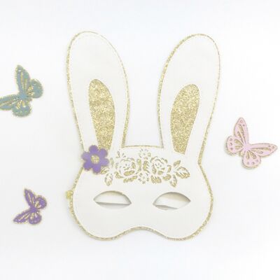 Masque enfant Lapin Blanc