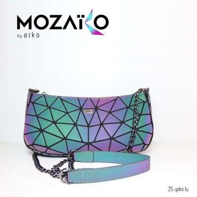 Handbag 25YOKOLU, MOZAIKO by Aiko