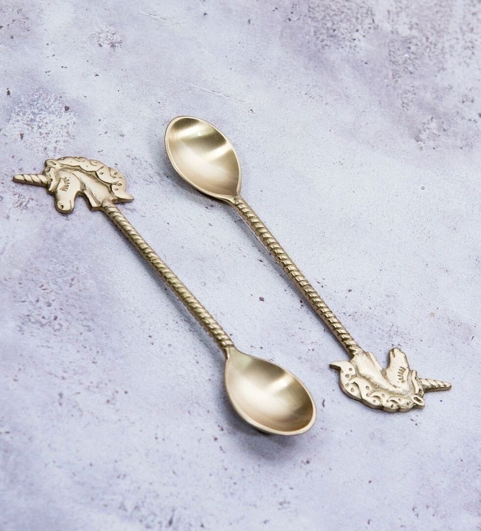 Einhorn Vintage Löffel 16cm von MonJoliBol