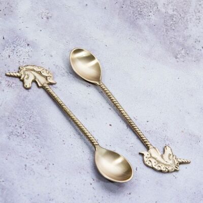 Unicorn vintage spoon 16cm by MonJoliBol