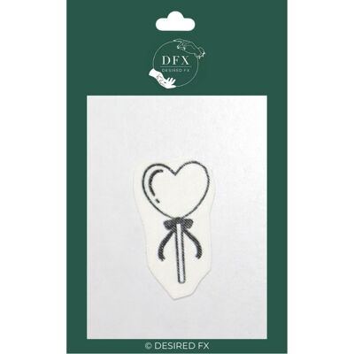 Mini heart lollipop temporary tattoo (set of 3)