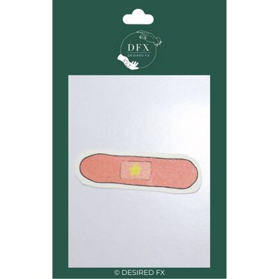 TATOUAGE TEMPORAIRE STAR BAND-AID (KAWAII, COSPLAY, FAUX TATOUAGE, MAQUILLAGE SEMI-PERMANENT)