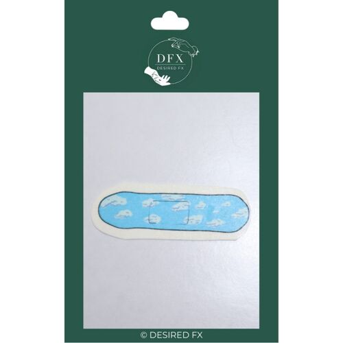 Clouds band-aid temporary tattoo (kawaii, harajuku cosplay, fake tattoo, semi-permanent makeup)