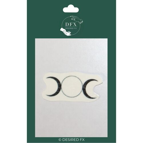 Over the moon temporary tattoo (set of 2)
