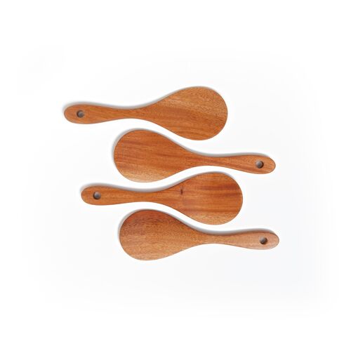 Rice Spoon - Handmade - Khaya Wood - Eco-Friendly