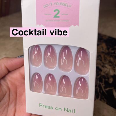 Lux Beauty Nails Cocktail Vibe Style (SEULEMENT 5 EN STOCK !)