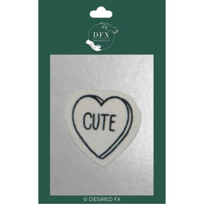 Mini cute sweet heart temporary tattoo