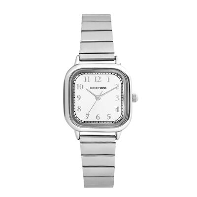 TM10156-01 - Montre femme analogique Trendy Kiss - Bracelet métal - Françoise