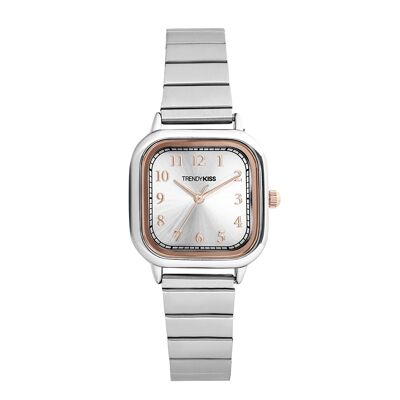 TMRG10156-01 - Reloj analógico para mujer Trendy Kiss - Brazalete de metal - Françoise