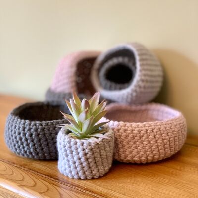 Crochet Basket Craft Kit