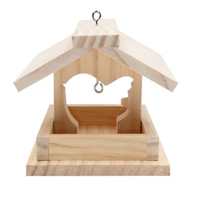 Buildable wooden feeder kit