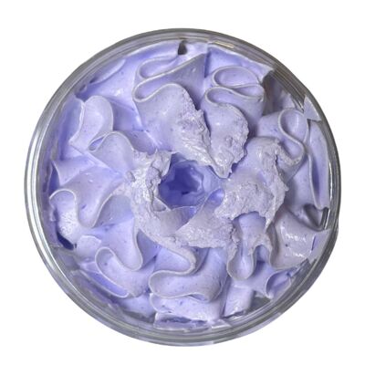Violet Sparkle Whipped Soap