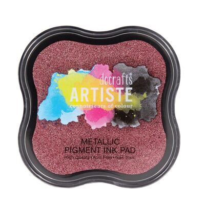 Pigment Ink Pad - Metallic Berry Red